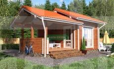 Проект беседки Снежинка